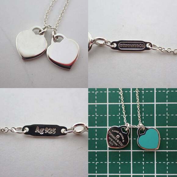 TIFFANY Authentic Silver Heart Necklace - Picture 9 of 9